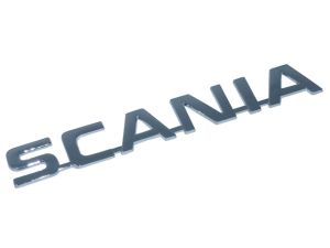 Emblema(Scania)Cromado Fixacao Adesiva Para Sca SCANIA (190223)